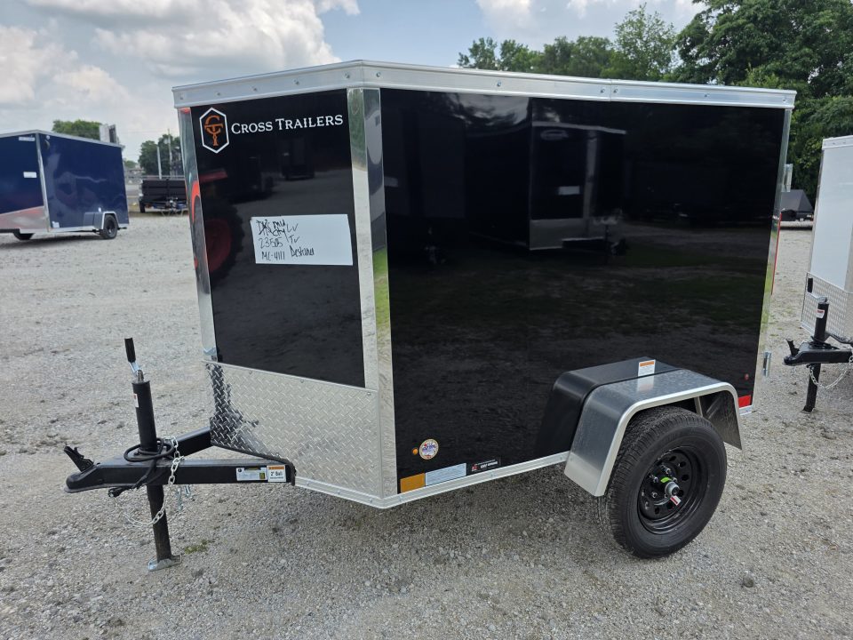 New 2027 Cross Trailers 4X6 Cargo / Enclosed Trailer