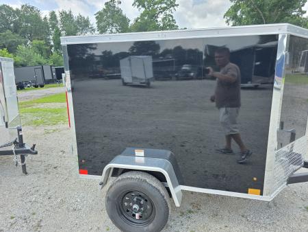 New 2027 Cross Trailers 4X6 Cargo / Enclosed Trailer