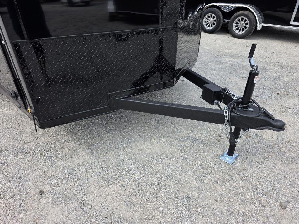 New 2027 Formula Trailers 7X14 BLACKOUT SCREWLESS ENCLOSED CARGO ENCLOSED TRAILER 7' INSIDE HEIGHT DRINGS RAMP DOOR 7 X 14 Cargo / Enclosed Trailer