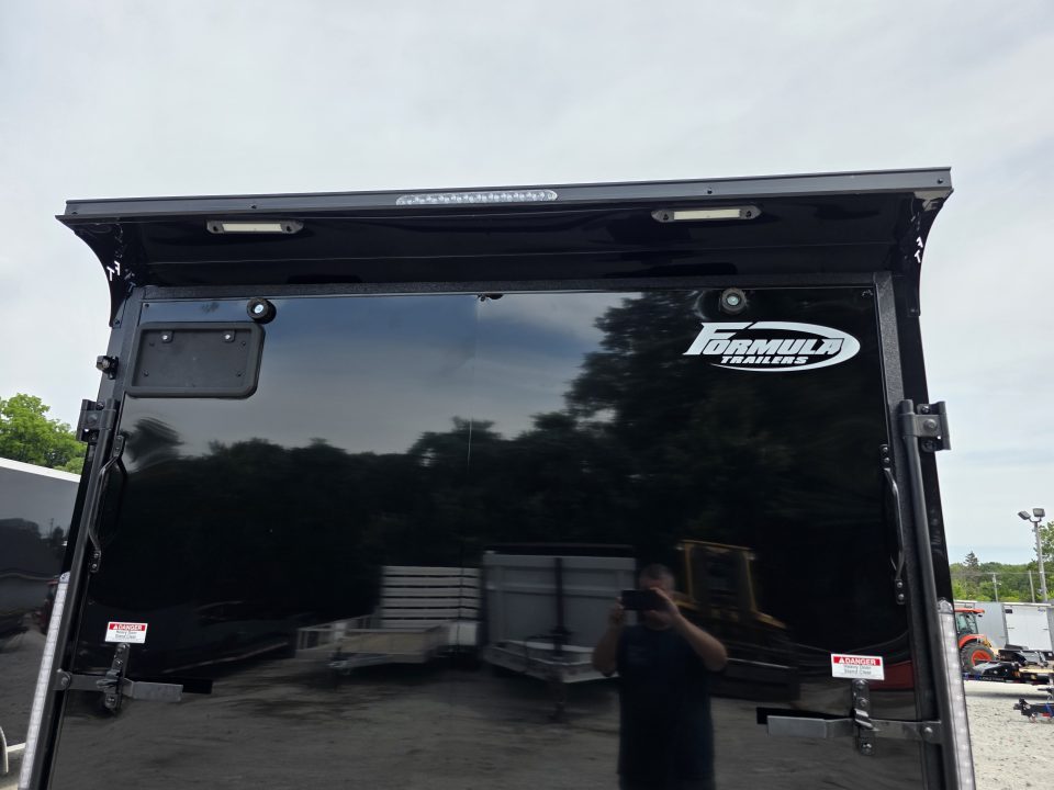 New 2027 Formula Trailers 7X14 BLACKOUT SCREWLESS ENCLOSED CARGO ENCLOSED TRAILER 7' INSIDE HEIGHT DRINGS RAMP DOOR 7 X 14 Cargo / Enclosed Trailer