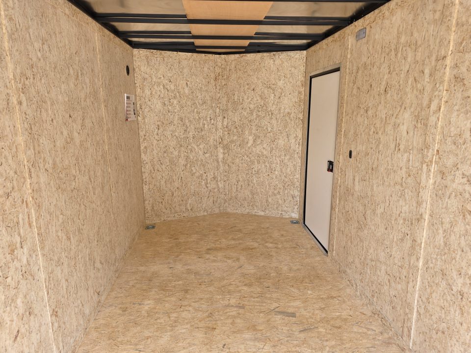 New 2027 Formula Trailers 7X14 BLACKOUT SCREWLESS ENCLOSED CARGO ENCLOSED TRAILER 7' INSIDE HEIGHT DRINGS RAMP DOOR 7 X 14 Cargo / Enclosed Trailer
