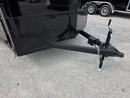 New 2027 Formula Trailers 7X14 BLACKOUT SCREWLESS ENCLOSED CARGO ENCLOSED TRAILER 7' INSIDE HEIGHT DRINGS RAMP DOOR 7 X 14 Cargo / Enclosed Trailer