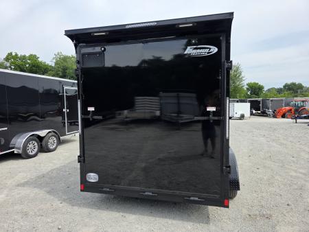 New 2027 Formula Trailers 7X14 BLACKOUT SCREWLESS ENCLOSED CARGO ENCLOSED TRAILER 7' INSIDE HEIGHT DRINGS RAMP DOOR 7 X 14 Cargo / Enclosed Trailer