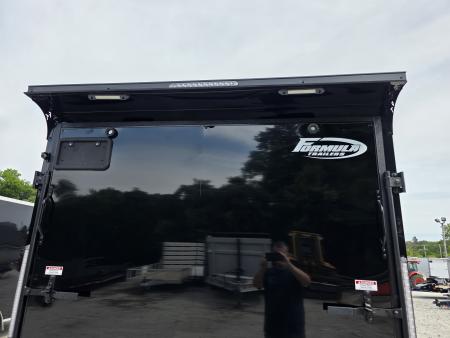 New 2027 Formula Trailers 7X14 BLACKOUT SCREWLESS ENCLOSED CARGO ENCLOSED TRAILER 7' INSIDE HEIGHT DRINGS RAMP DOOR 7 X 14 Cargo / Enclosed Trailer