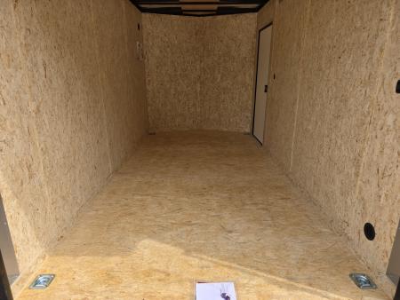 New 2027 Formula Trailers 7X14 BLACKOUT SCREWLESS ENCLOSED CARGO ENCLOSED TRAILER 7' INSIDE HEIGHT DRINGS RAMP DOOR 7 X 14 Cargo / Enclosed Trailer