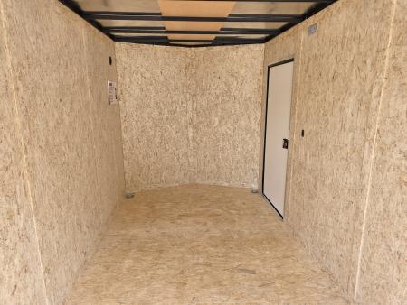 New 2027 Formula Trailers 7X14 BLACKOUT SCREWLESS ENCLOSED CARGO ENCLOSED TRAILER 7' INSIDE HEIGHT DRINGS RAMP DOOR 7 X 14 Cargo / Enclosed Trailer