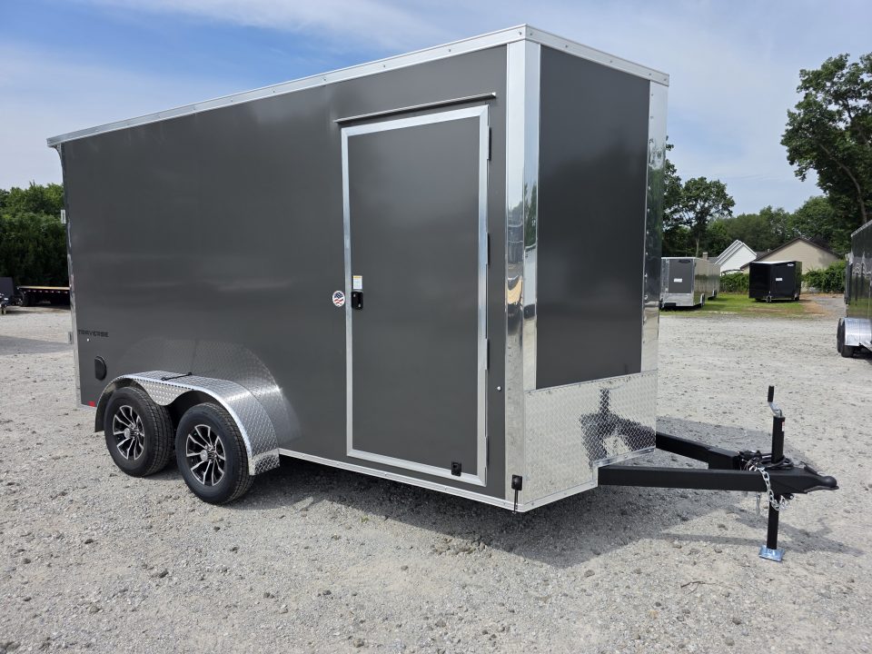 New 2027 Formula Trailers 7X14 SCREWLESS ENCLOSED CARGO ENCLOSED TRAILER 7' INSIDE HEIGHT DRINGS RAMP DOOR 7 X 14 Cargo / Enclosed Trailer