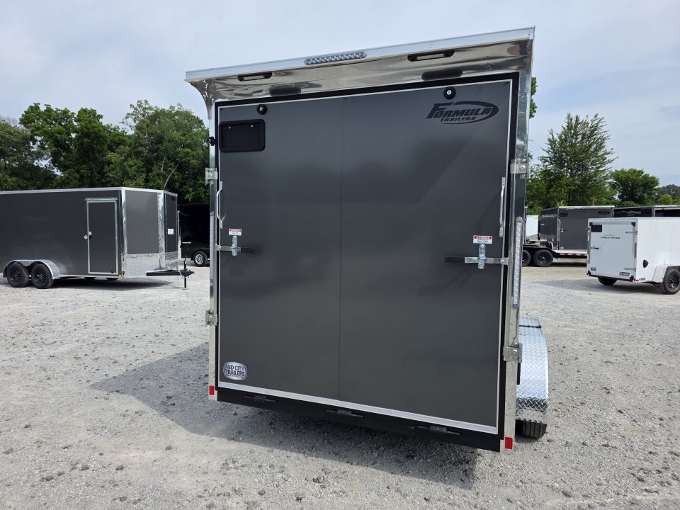 New 2027 Formula Trailers 7X14 SCREWLESS ENCLOSED CARGO ENCLOSED TRAILER 7' INSIDE HEIGHT DRINGS RAMP DOOR 7 X 14 Cargo / Enclosed Trailer