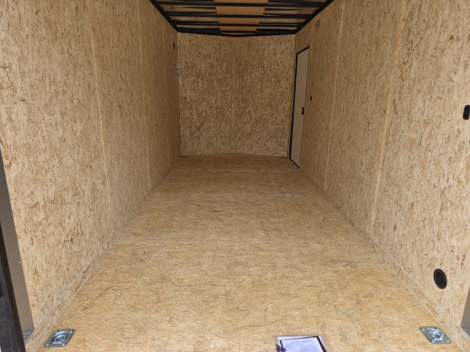 New 2027 Formula Trailers 7x16 7' INSIDE 080 SCREWLESS BLACKOUT SXS UTV GOLFCART 7 X 16 Cargo / Enclosed Trailer