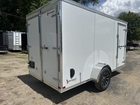 New 2026 Belmont 6x12 Enclosed Barn doors