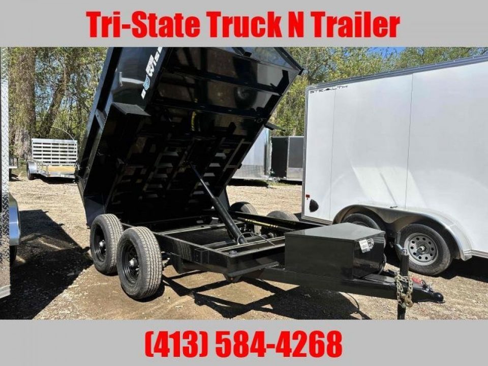 New 2027 BWISE 6x12 dump trailer 44" Highside
