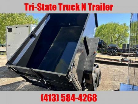 New 2027 BWISE 6x12 dump trailer 44" Highside
