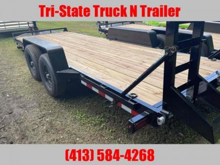 New 2027 BWISE 7x18 14K GVW HD Equipment Trailer