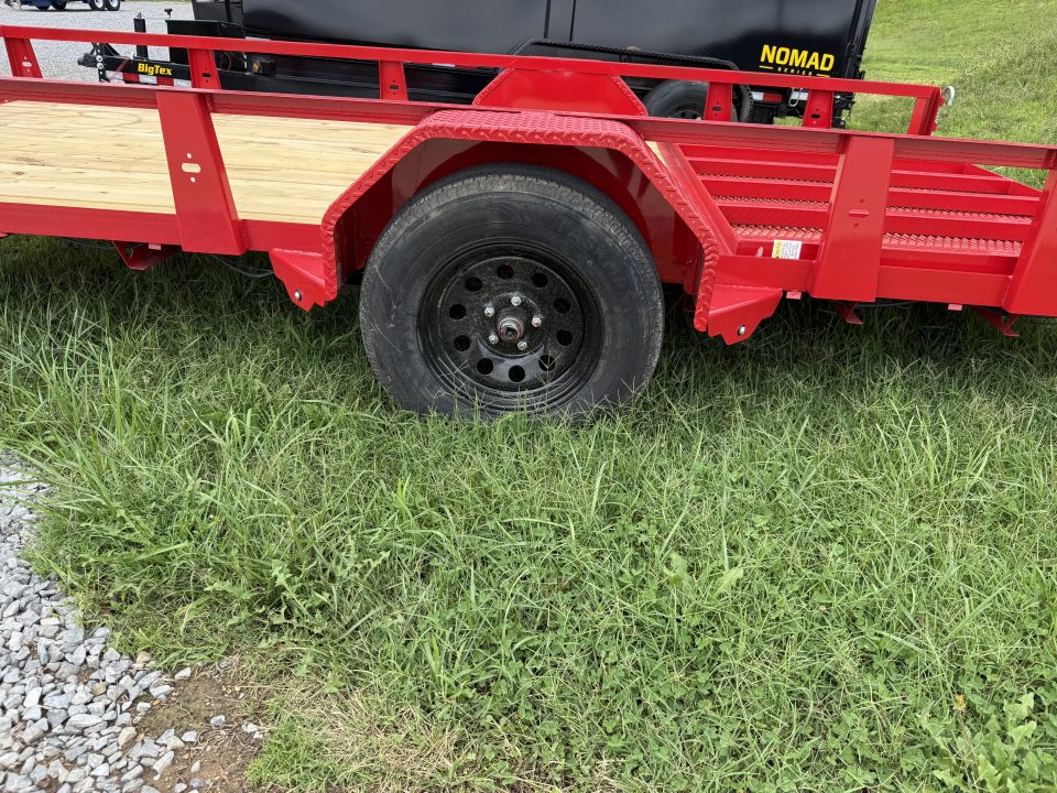New 2026 Rice Trailers 7614 6.4X14 Utility Trailer