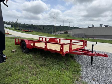 New 2026 Rice Trailers 7614 6.4X14 Utility Trailer