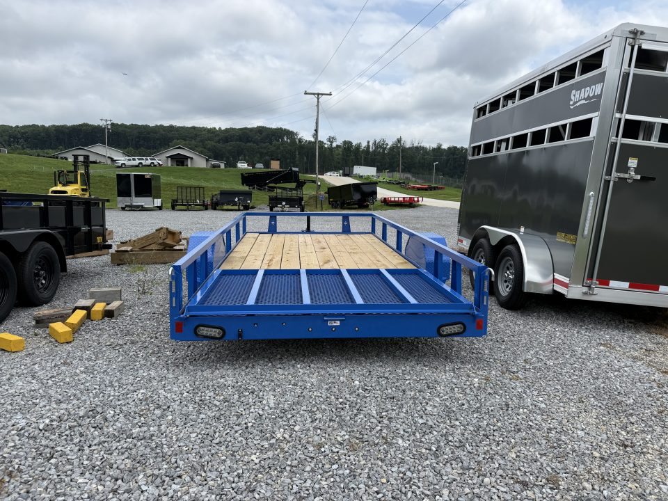 New 2026 Rice Trailers 7614 6.4X14 Utility Trailer