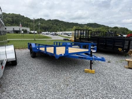 New 2026 Rice Trailers 7614 6.4X14 Utility Trailer