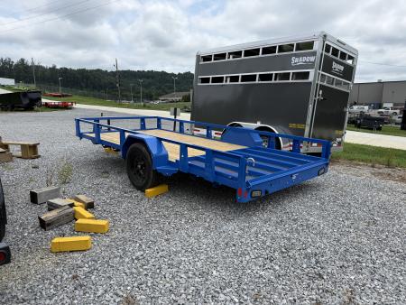 New 2026 Rice Trailers 7614 6.4X14 Utility Trailer