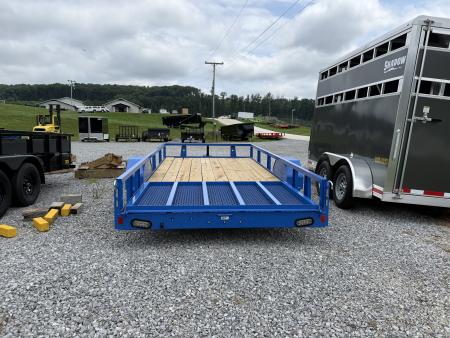 New 2026 Rice Trailers 7614 6.4X14 Utility Trailer