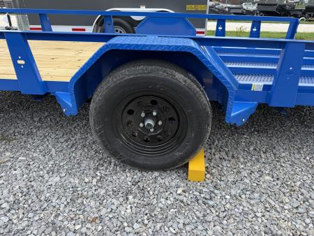 New 2026 Rice Trailers 7614 6.4X14 Utility Trailer