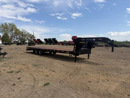 New 2027 Diamond T 8.5-30 Single Wheel Gooseneck Deckover Equipment Hauler 16K GVWR