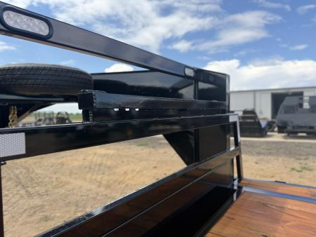 New 2027 Diamond T 8.5-30 Single Wheel Gooseneck Deckover Equipment Hauler 16K GVWR