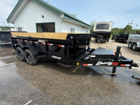 New 2026 Liberty 7X14 Dump Trailer