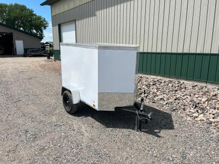 New 2026 4'x6' Cross Beta Enclosed Trailer