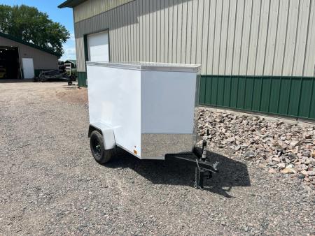 New 2026 4'x6' Cross Beta Enclosed Trailer