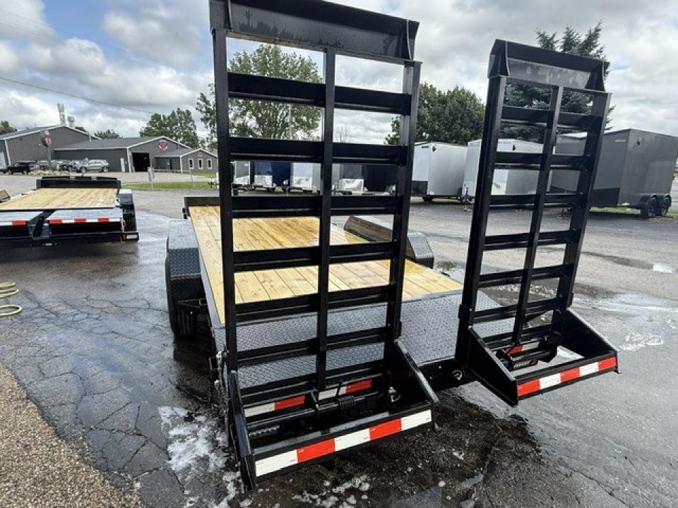 New 2026 Rice Trailers 7X20 WORK SERIES Equipment Trailer