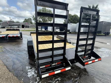 New 2026 Rice Trailers 7X20 WORK SERIES Equipment Trailer