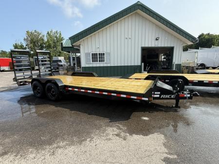 New 2026 Rice Trailers 7X22 WORK SERIES Equipment Trailer