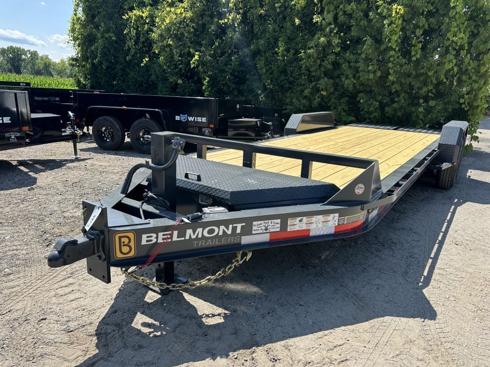 New 2026 Belmont Belmont 82x20 14k Full width ramps Equipment Trailer