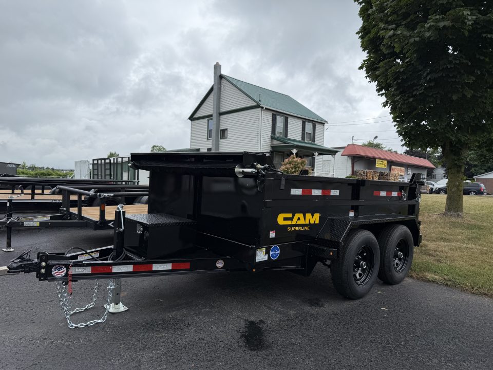 New 2027 Cam Superline 6X10 Single Ram Dump Trailer 11K