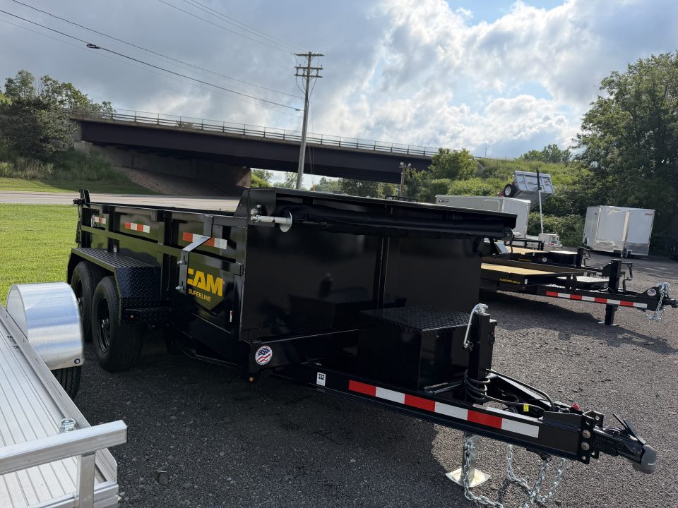 New 2026 Cam Superline 6X12 Single Ram Dump Trailer 11K