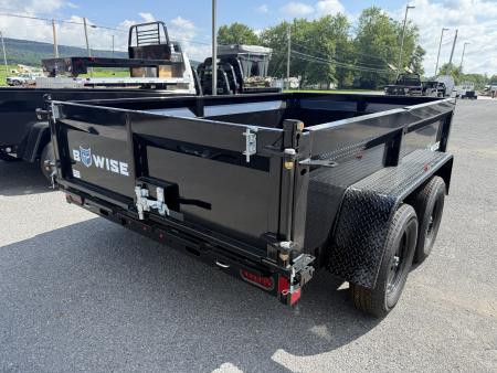 New 2027 BWISE 6x10 Low Profile Dump Trailer w/ Ramps - 7K GVWR