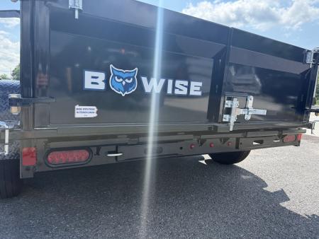 New 2027 BWISE 6x10 Low Profile Dump Trailer w/ Ramps - 7K GVWR