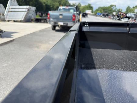 New 2027 BWISE 6x10 Low Profile Dump Trailer w/ Ramps - 7K GVWR