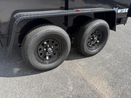 New 2027 BWISE 6x10 Low Profile Dump Trailer w/ Ramps - 7K GVWR