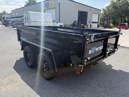 New 2027 BWISE 6x10 Low Profile Dump Trailer w/ Ramps - 7K GVWR