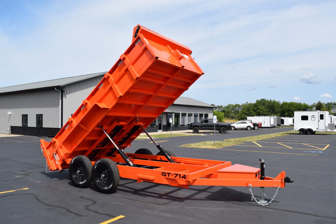 New 2026 Griffin Trailers GT714 Dump Trailer