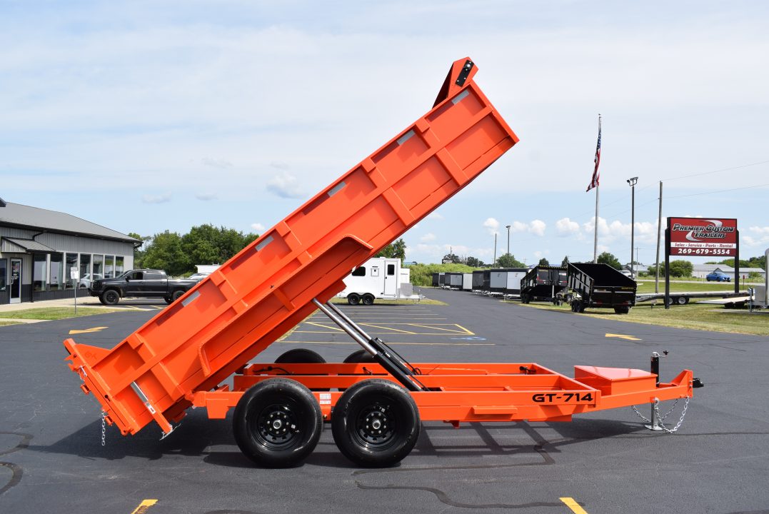 New 2026 Griffin Trailers GT714 Dump Trailer