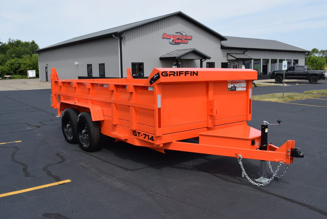 New 2026 Griffin Trailers GT714 Dump Trailer