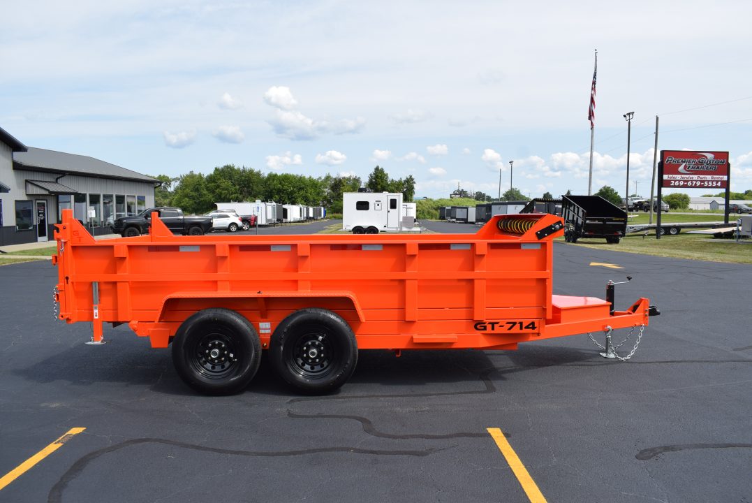 New 2026 Griffin Trailers GT714 Dump Trailer