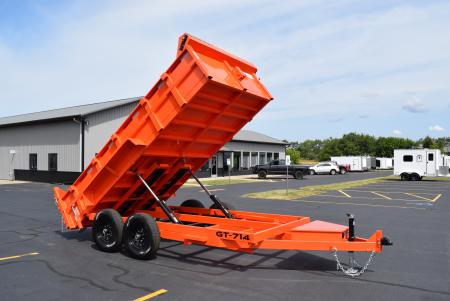 New 2026 Griffin Trailers GT714 Dump Trailer