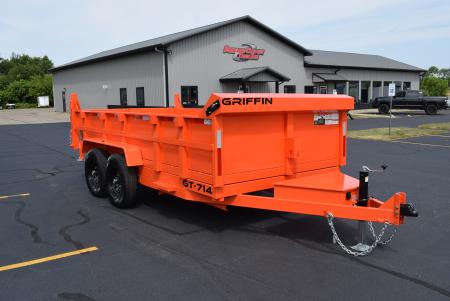 New 2026 Griffin Trailers GT714 Dump Trailer