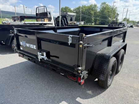 New 2027 BWISE 6x10 Low Profile Dump Trailer w/ Ramps - 7K GVWR