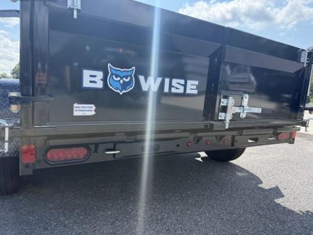 New 2027 BWISE 6x10 Low Profile Dump Trailer w/ Ramps - 7K GVWR