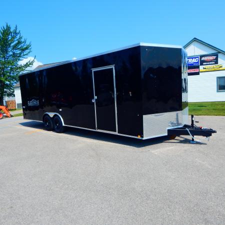 New 2027 Impact Trailers 8.5 x 26 Quake Flat Top V-Nose Car Hauler Car Hauler
