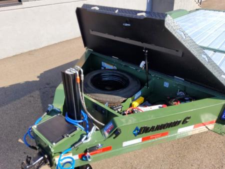 New 2026 Diamond C Trailers HXD208 Tilt Trailer